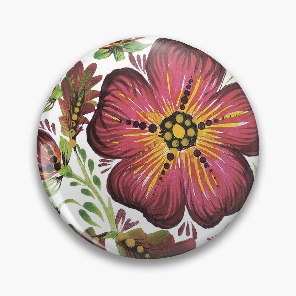 Item preview, petrykivka painting flowers designed and sold by Ihorkacrazy.