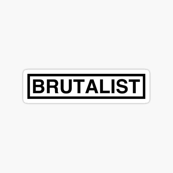 Item preview, Brutalist designed and sold by sukisuki.