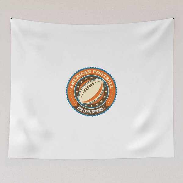 Item preview, American football fan crew number 1 designed and sold by LioPart.