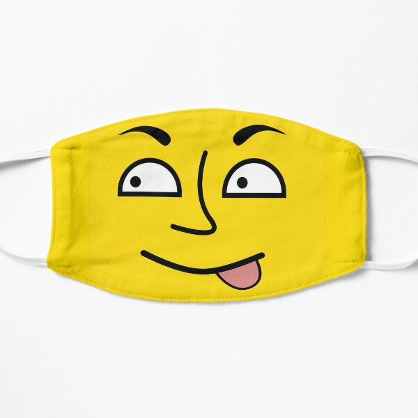 Download Yellow Funny Face Funny Mouth Funny Eyes Mask By Ousadesign Redbubble PSD Mockup Templates