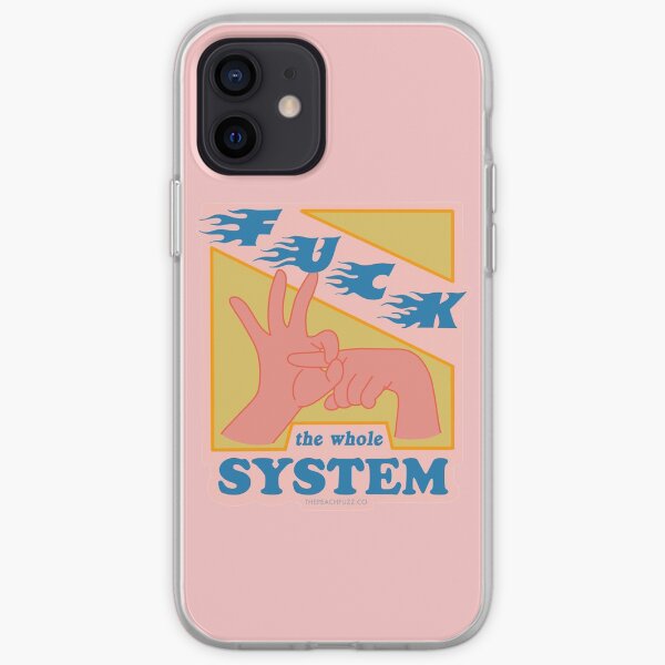 F*ck The System - The Peach Fuzz iPhone Soft Case
