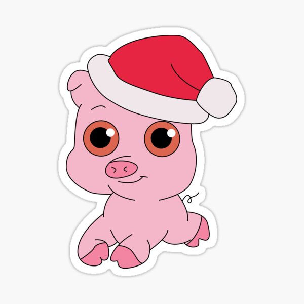 Item preview, Christmas Pig designed and sold by Monique Cutajar.