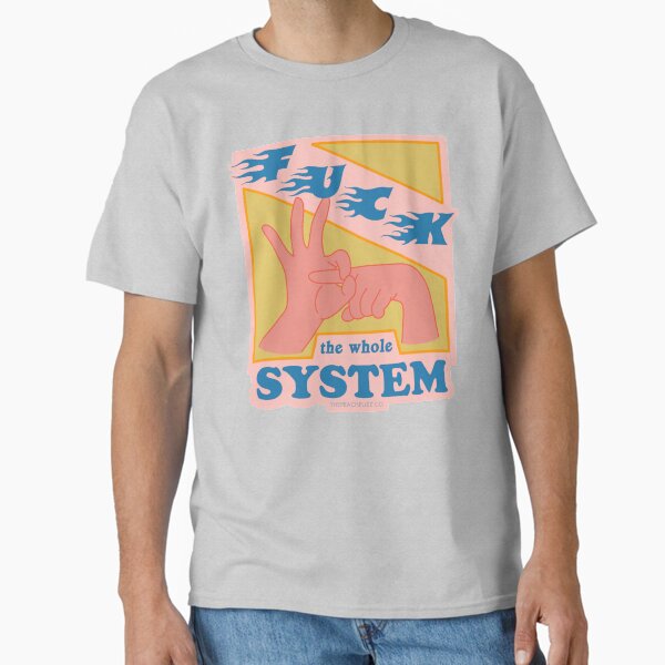 Artikel-Vorschau von F*ck The System - The Peach Fuzz, designt und verkauft von Elizabeth Hudy.