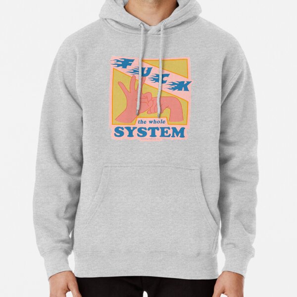 F * ck The System - The Peach Fuzz Sudadera con capucha