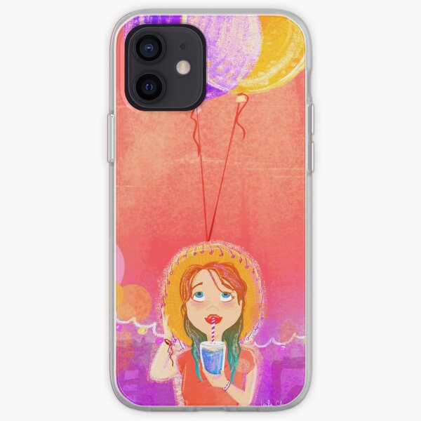 Summer Vibes by Leila Charafeddine iPhone Soft Case