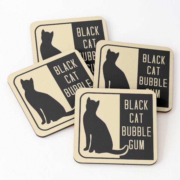 Item preview, Black Cat / Retro / Seventies / Bubble Gum / Hipster / Beatnik designed and sold by artenvironments.
