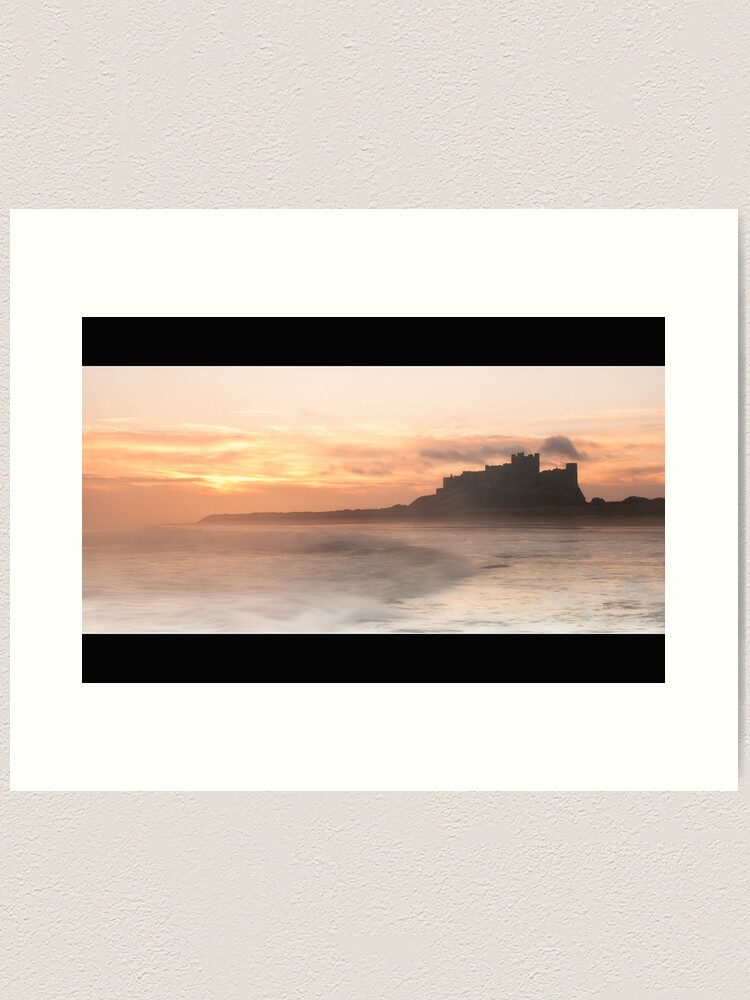 Alternate view of Bamburgh Castle Art Print