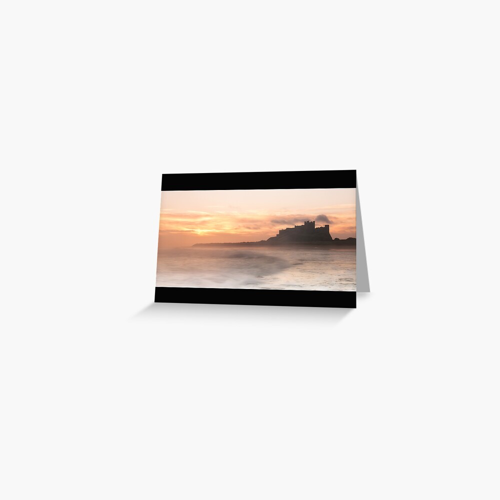 Bamburgh Castle Greeting Card