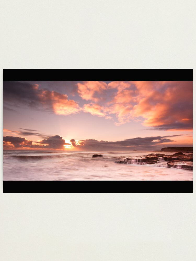 Alternate view of Seaton Sluice Photographic Print