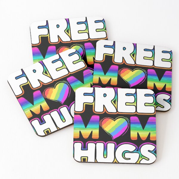 Item preview, Gay Pride Mom LGBTQ Gift Design For Free Mom Hugs design designed and sold by Lisbob.