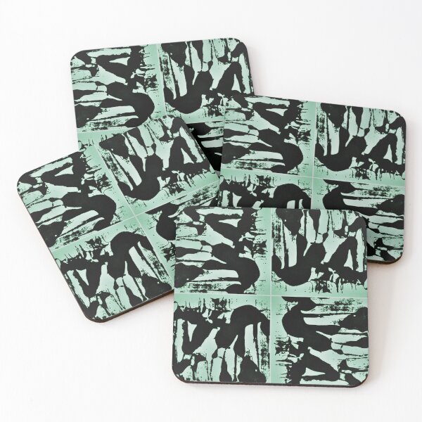 Item preview, Abstract print, green designed and sold by craftsbydaphy.