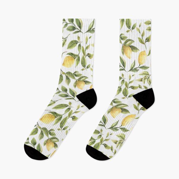 Item preview, Summer Yellow Lemon Citrus and green foliage designed and sold by Citronelladesig.
