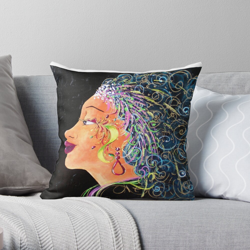 Item preview, Throw Pillow designed and sold by FeliciaHunt.