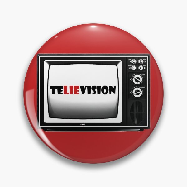 Item preview, teLIEvision - fake news, defund the media designed and sold by ArtOfRebellion.