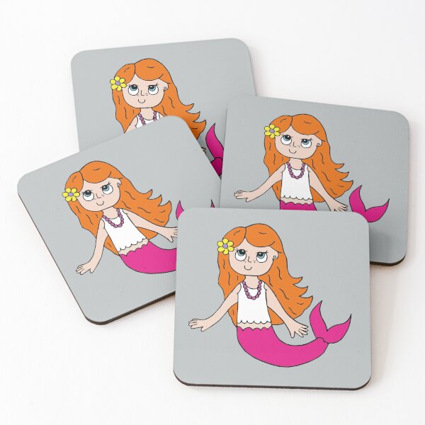 Item preview, Mermaid Yellow Flower designed and sold by Claire Wall Designs.