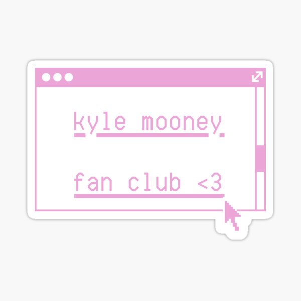 Artikel-Vorschau von Kyle Mooney Fanclub, designt und verkauft von melissers.