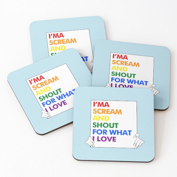 Item preview, I'ma scream and shout for what I love designed and sold by vienaoriginals.