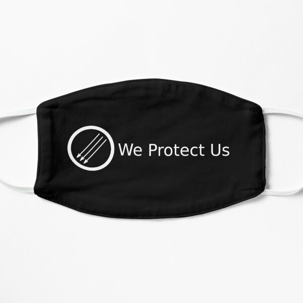 We Protect Us Flat Mask