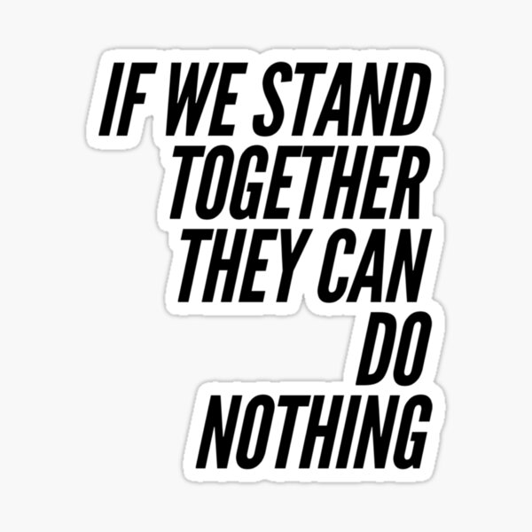 Item preview, Stand together  designed and sold by Md1982.