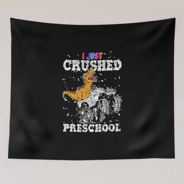 Item preview, I Just Crushed Preschool  T-shirt - I Just Crushed Preschool  Mask  designed and sold by outmaneljalili.