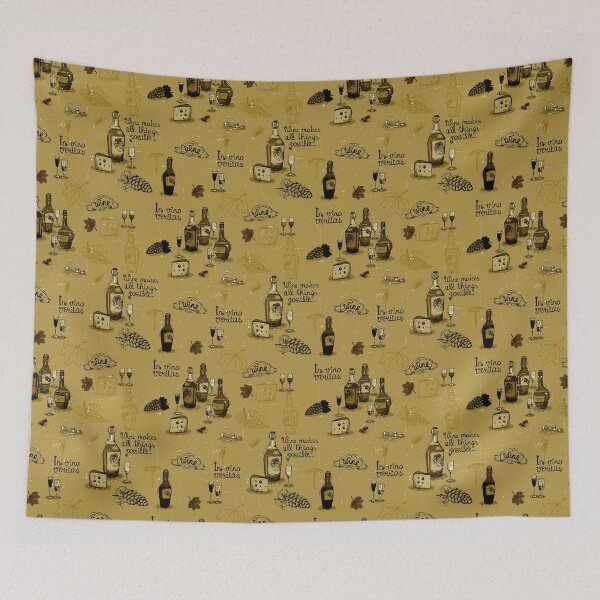 Item preview, In Vino Veritas Pattern designed and sold by Foxicopter.