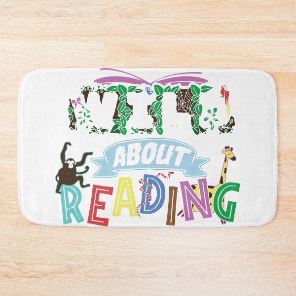 Item preview, Love Reading Wild About Books Gift Teachers graphic print designed and sold by Lisbob.