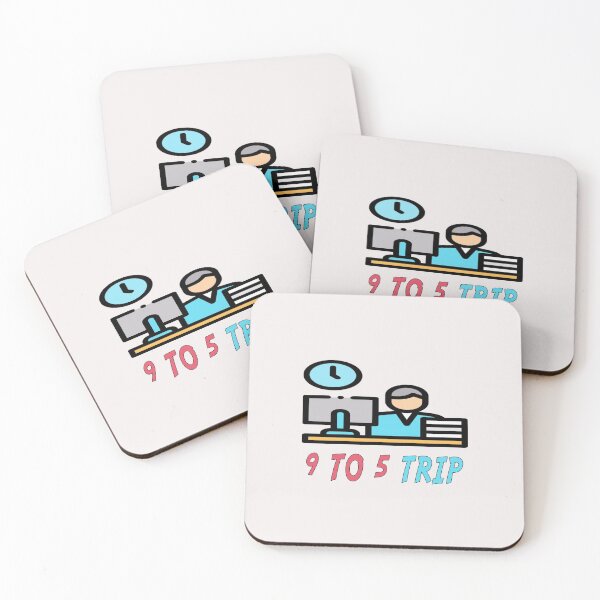 Item preview, 9 To 5 Trip - Summer - Job designed and sold by majeed10.