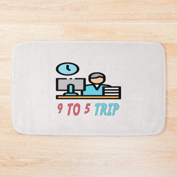 Item preview, 9 To 5 Trip - Summer - Job designed and sold by majeed10.
