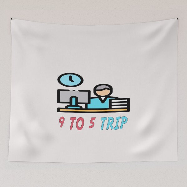 Item preview, 9 To 5 Trip - Summer - Job designed and sold by majeed10.