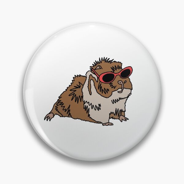 Item preview, Cool guinea pig designed and sold by PeachCatDesigns.