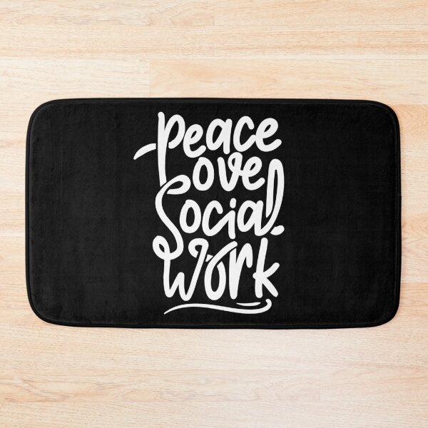 Item preview, Peace Love Social Work Appreciation Self Care Gift  designed and sold by 2blackcherries.