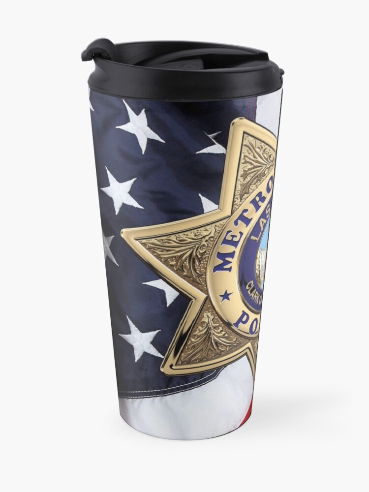"Las Vegas Metropolitan Police Department L V M P D Badge over