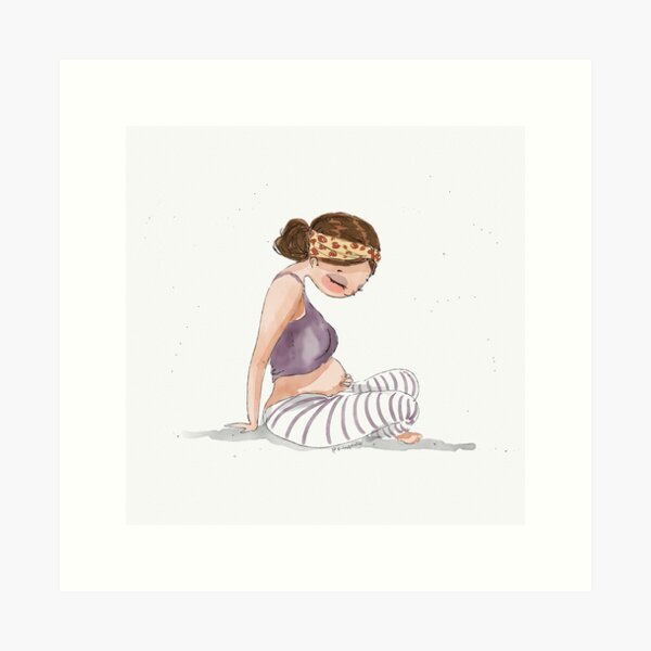Item preview, Yoga Mom designed and sold by Trocatintas.