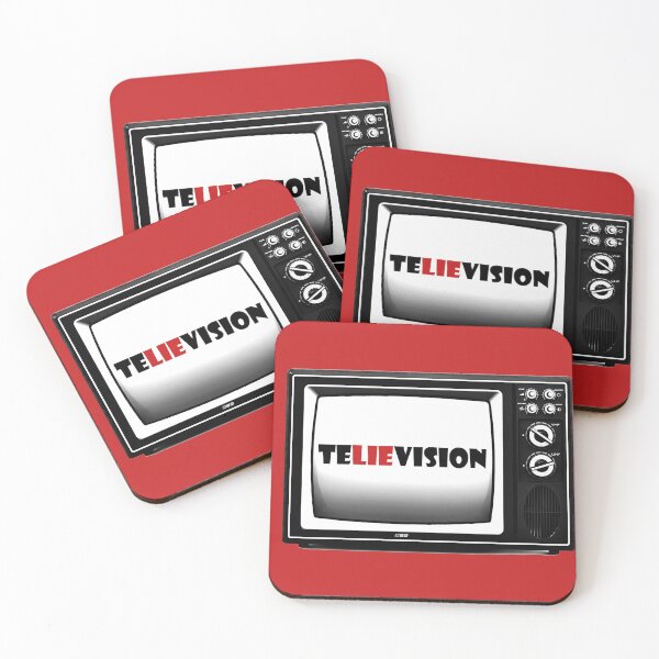 Item preview, teLIEvision - fake news, defund the media designed and sold by ArtOfRebellion.