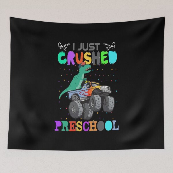 Item preview, I Just Crushed Preschool  T-shirt T-shirts - I Just Crushed Preschool  Masks  Masks designed and sold by outmaneljalili.
