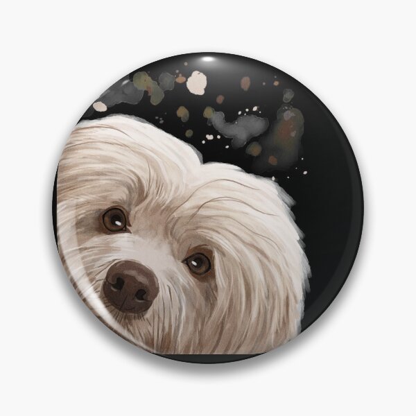 Item preview, Curious Havanese Dog designed and sold by alwe-designs.