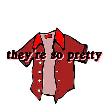 Artwork thumbnail, they're so pretty in their button down shirt by femme McCulley