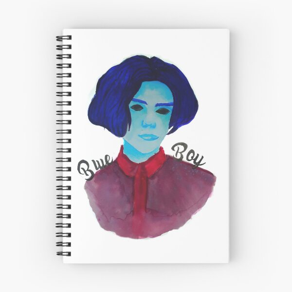 Item preview, Sad Blue Boy Print designed and sold by artbyhyde.