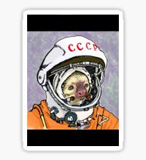 Cosmonaut Sloth Sticker