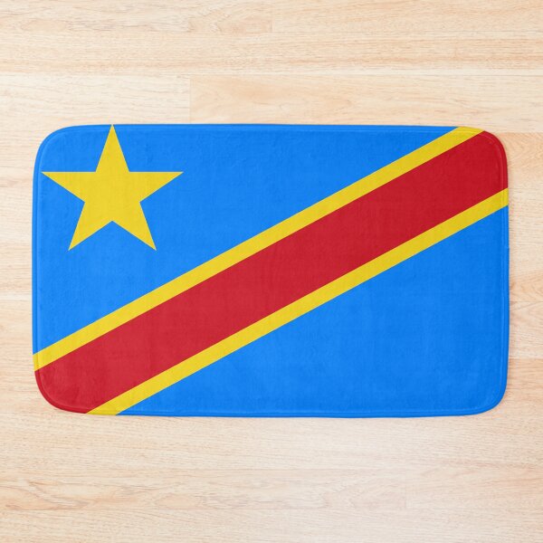 Item preview, Flag of the Democratic Republic of Congo (past Zaire) designed and sold by Smaragdas.