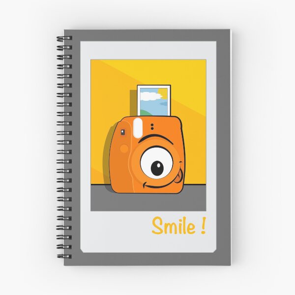 Item preview, Smile with orange Instax, it's ready for the photo designed and sold by Gillillu.