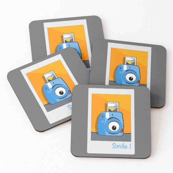 Item preview, Smile! Instax blue is ready to take your picture designed and sold by Gillillu.