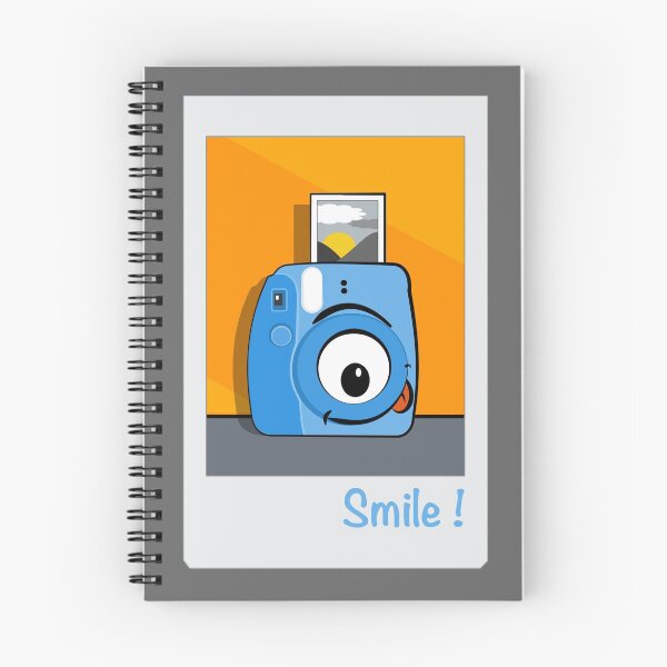 Item preview, Smile! Instax blue is ready to take your picture designed and sold by Gillillu.