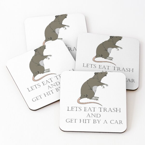 Item preview, Let's Eat Trash and Get Hit by a Car designed and sold by moudri.