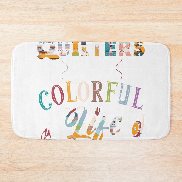 Item preview, Quilters design for Quilting Fans Live Colorful Life graphic designed and sold by Lisbob.