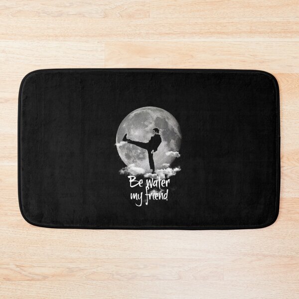 Item preview, Bruce Lee. "Be water my friend".   designed and sold by laflorinnata.