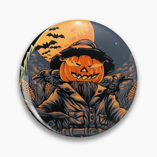 Item preview, Scarecrow Happy Halloween designed and sold by TheSimpleMan.