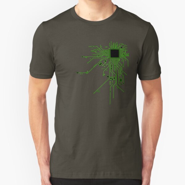 CPU Heart 2 Slim Fit T-Shirt