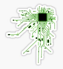 CPU Heart 2 Sticker