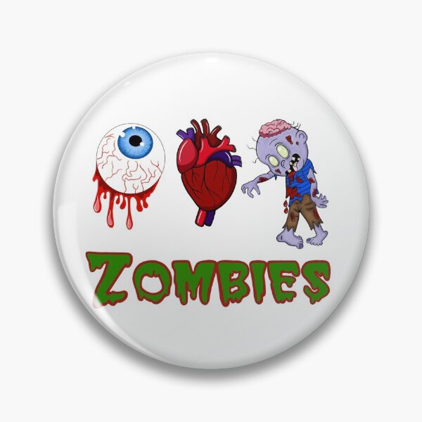 Item preview, I Love Zombies! designed and sold by KandiedZombies.